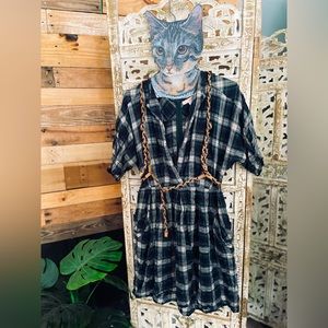 Charlotte Ronson Plaid Dress